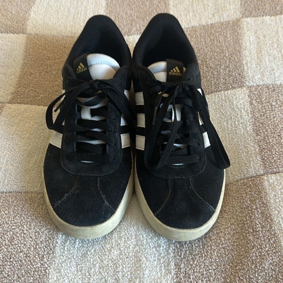 ADIDAS VL Court 3.0 Womens Shoes Black/White sz 7.5 - Picture 4 of 6